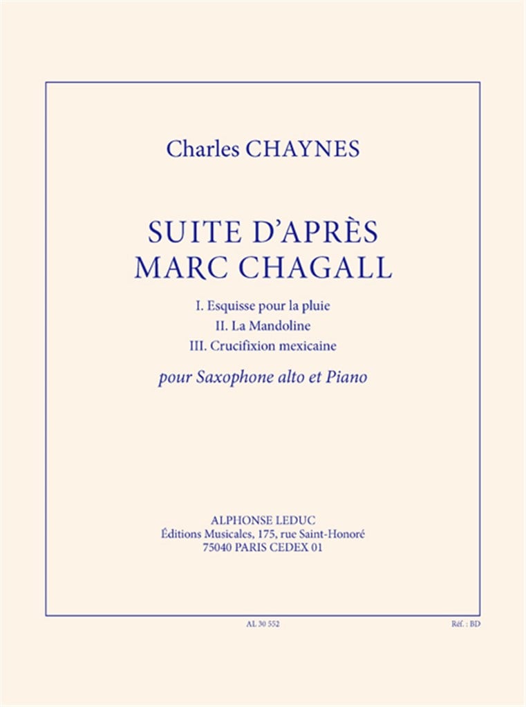 Suite D'Apres Marc Chagall